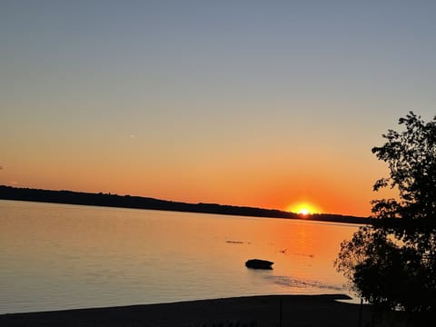 One of many beautiful sunsets from our balcony.  Unobstructed views!