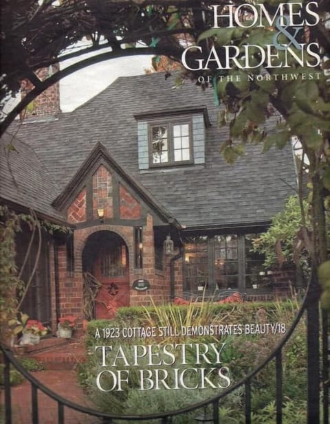 Brick House Beautiful is on Nat. Historic Register - 24 different brick pattern