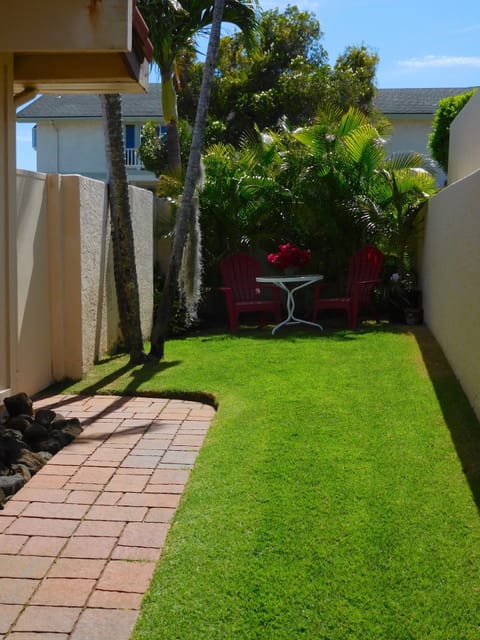 Private entrance and side garden!