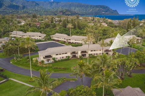 Aerial Photo of this Top Floor - End Suite Condo 