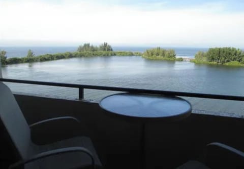 Gulf view from the balcony