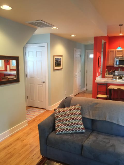 View towards back door