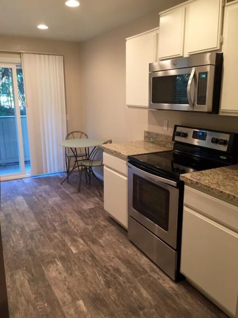 Kitchen with new appliances