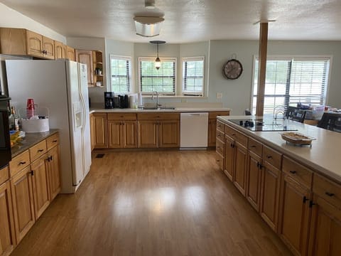 Kitchen from entry way