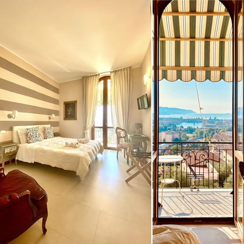 Double or Twin Room, Balcony, Sea View | In-room safe, desk, soundproofing, free WiFi