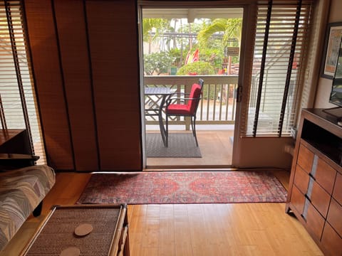 Peek-a-boo Ocean View from inside the condo