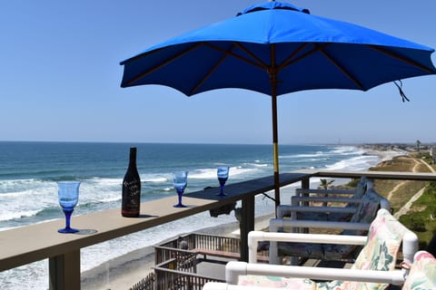 Large Balcony Ocean Front View