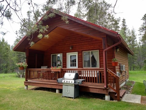 Wolf Cabin sits apart from the rest of the cabins