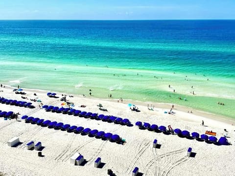 EMERALD WATER - direct Gulf front 7th floor unit !  Free beach service w stay