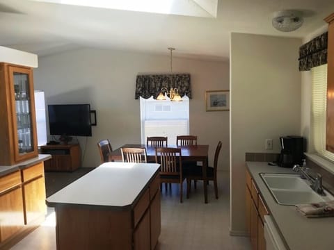 Kitchen into Dining Area