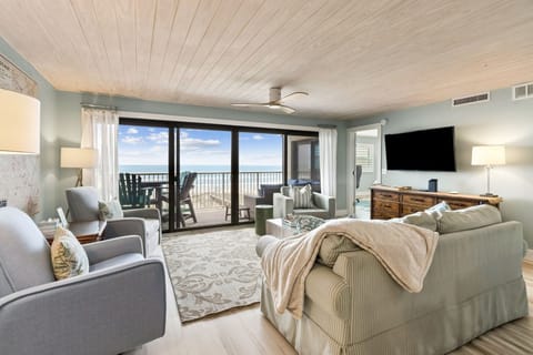 Condo, 3 Bedrooms | Living area | Flat-screen TV, DVD player