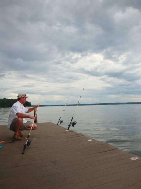 Fish from the dock - no need for a boat!