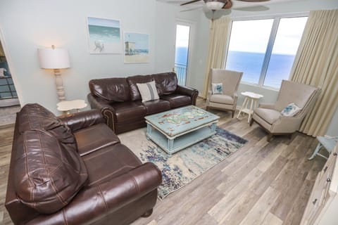 Ocean Front Views From Largest Living Room Floorplan at Splash