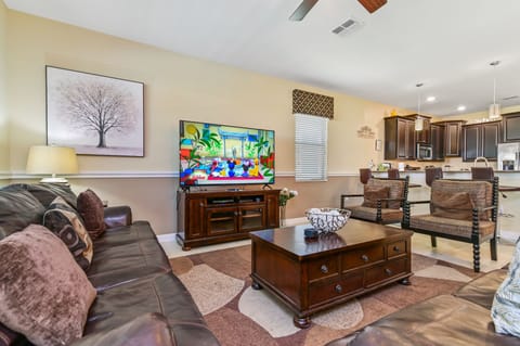 Smart TV in living area