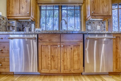 Double dishwashers so you are not spending time washing dishes but enjoying time with your guests