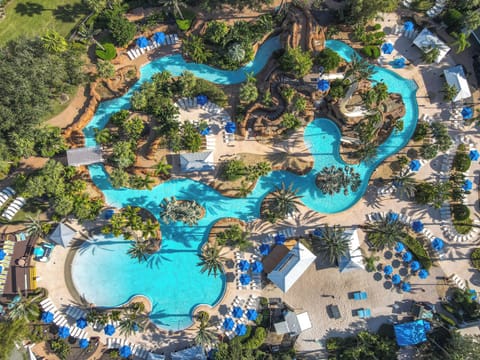 Part of the reunion water park - all onsite - we have the membership