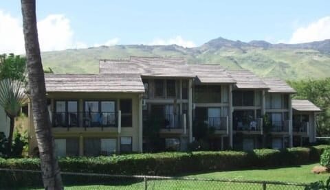 The view from the beach looking towards the mountains - notice LOW RISE 2 Story