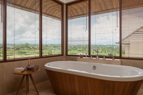 Family Villa, 2 Bedrooms, Ocean View | Bathroom | Separate tub and shower, deep soaking tub, free toiletries, hair dryer