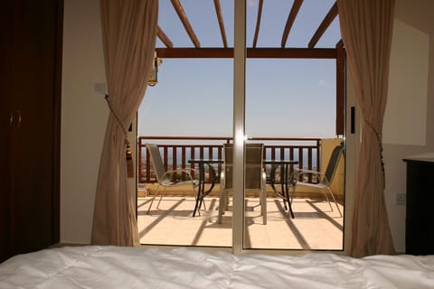 The view from the bedroom