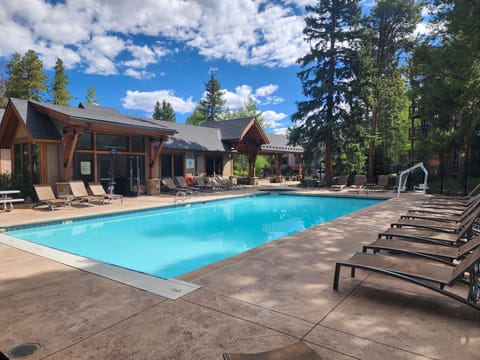 Columbine health club heated pool