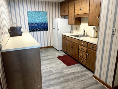 Downstairs "AM" kitchen, perfect for kids.