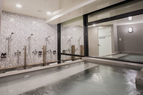 Economy Single Room, Women only, Non Smoking, Shared Bathroom | Bathroom | Shower, rainfall showerhead, slippers, towels