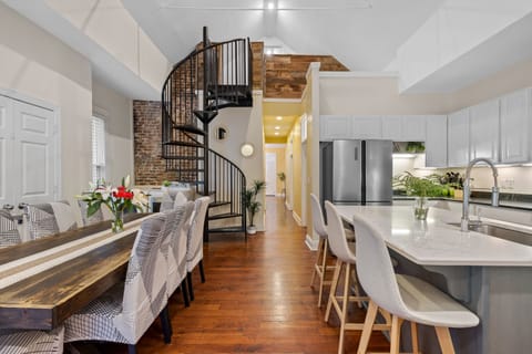Spacious chef's kitchen with amazing natural light