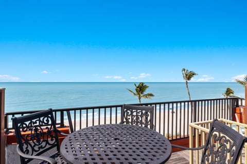 Bar table and chairs