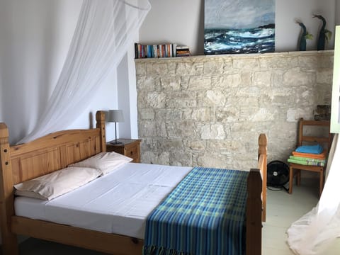 Bedroom with views over mountains 