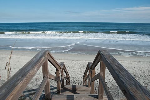 Private Staircase to The Beach