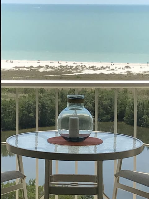View from the balcony door.