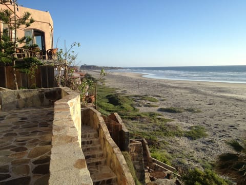 View south from the upper patio 