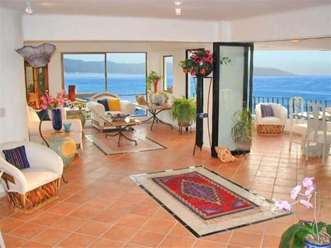 The Living Room Is Elegant, Spacious And Opens Onto The Terraza............