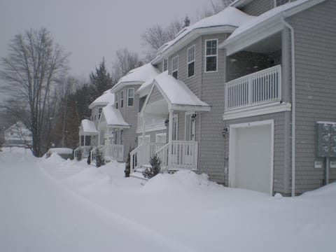 Exterior in winter
