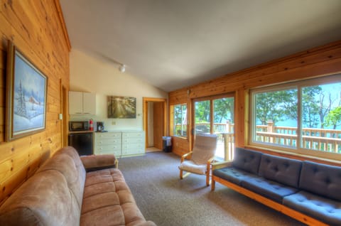 Den of guest house - comfortable seating area with TV