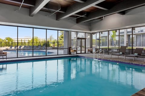 Indoor pool, seasonal outdoor pool