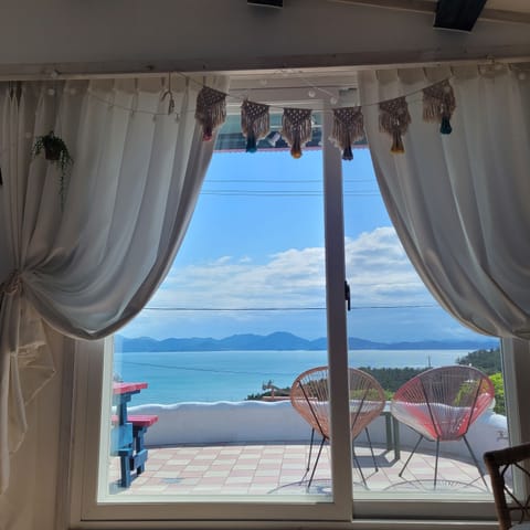 Double Room, Sea View | Premium bedding, down comforters, memory foam beds, blackout drapes