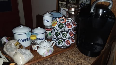 Thirsty? Complimentary coffee, tea, cappuccino, or hot chocolate anyone?