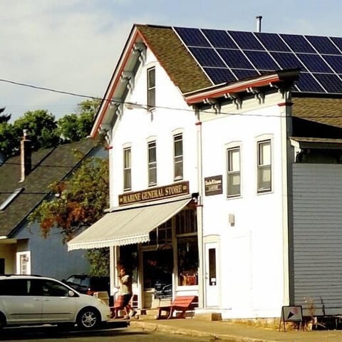 Walk to supplies at the historic General Store