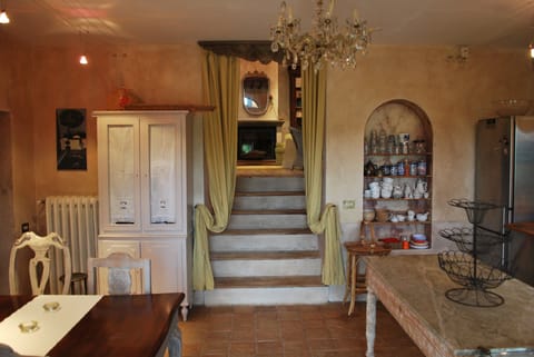 Kitchen towards living