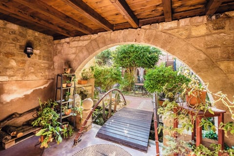 Interior entrance