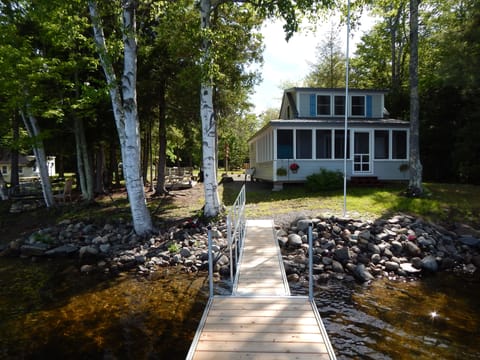 Lake side view from dock