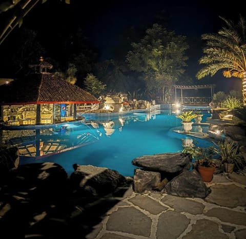 Swim-up bar