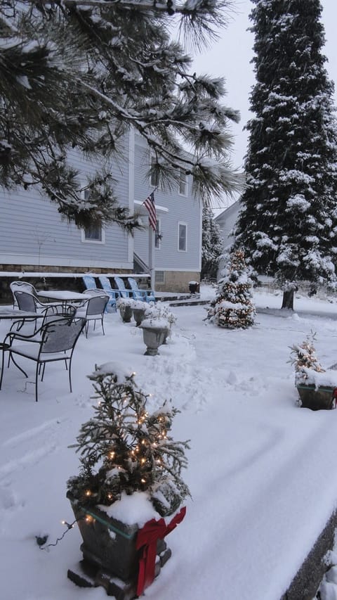 Winter brings great beauty to the area, December photo