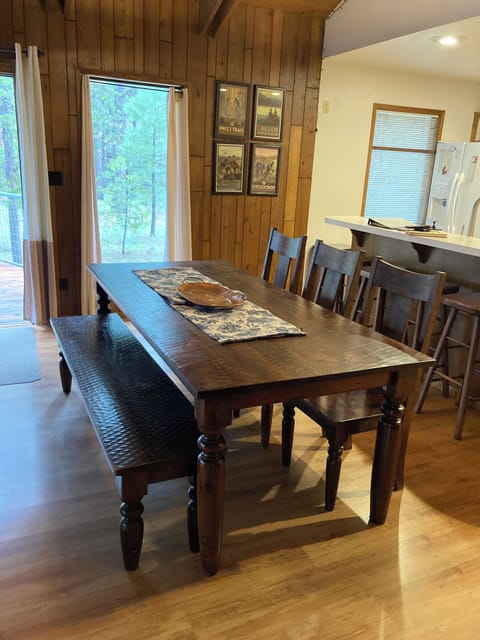 Dining table for up to 8