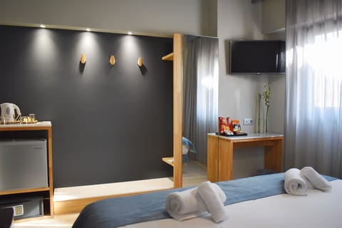 Standard Double or Twin Room | Pillowtop beds, blackout drapes, soundproofing, iron/ironing board