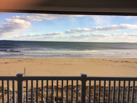 Spectacular oceanfront view from your private newly built expansive balcony!!