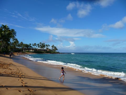 Napili Bay is a family beach