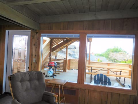 View to Deck from Family Room