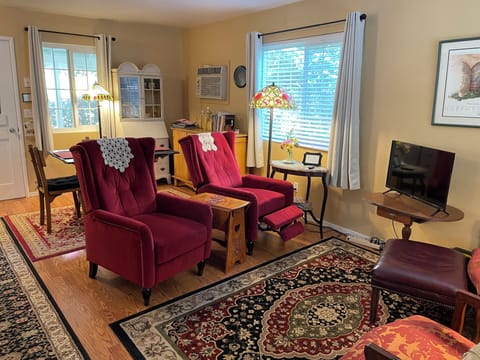 Comfortable reclining chairs in the living room